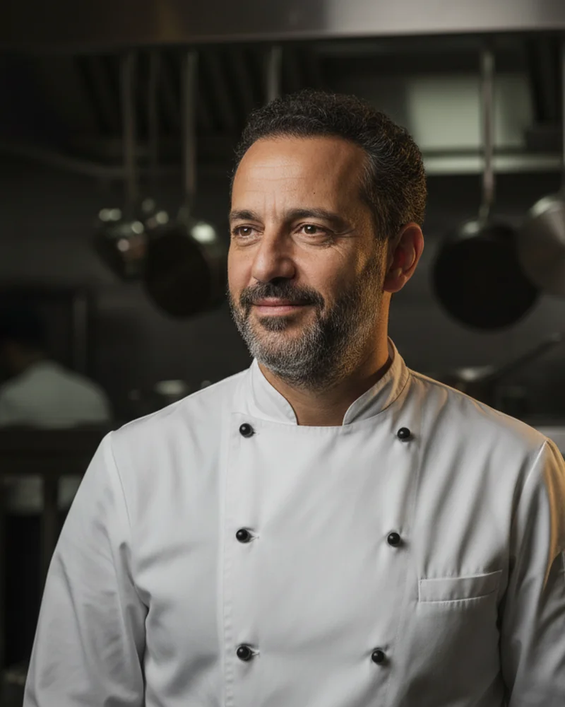 Küchenchef Marco Ferretti im MEZZE